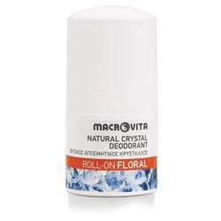 MACROVITA naturalny dezodorant roll-on z kryształem Floral 50ml