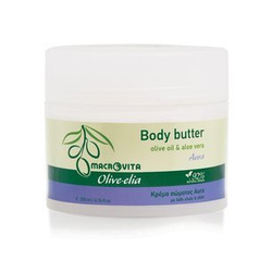 MACROVITA Olive.elia Aura naturalne masło do ciała z bio-oliwą i aloesem 200ml